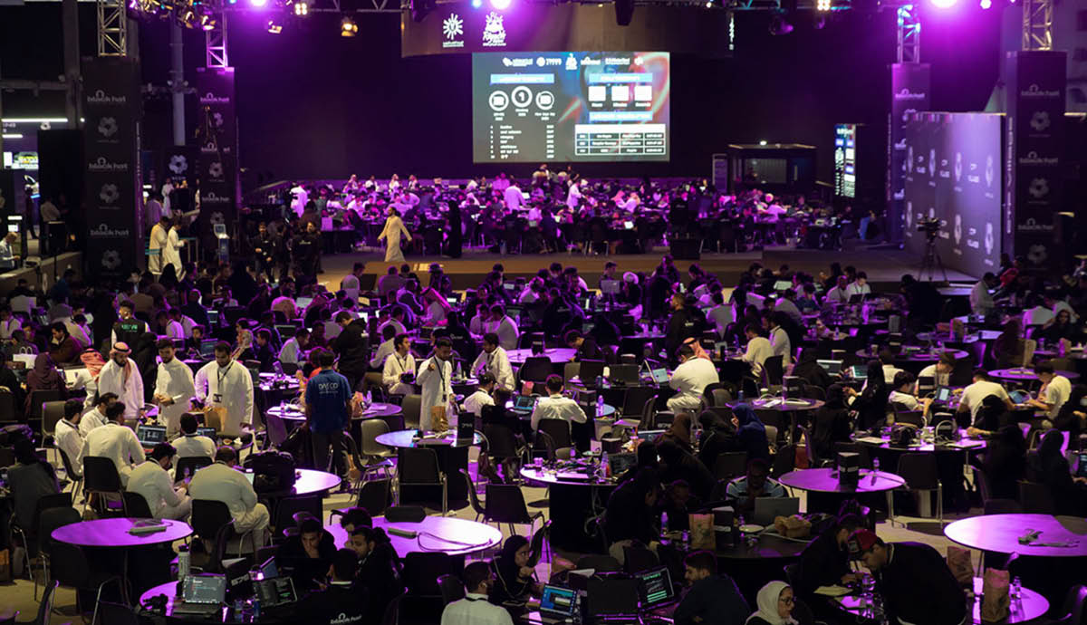 Conference image of Black Hat in Las Vegas